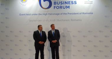 Stire din Economie : Klaus Iohannis  și Mihai Daraban  au deschis Summit-ul Inițiativa  celor Trei Mări