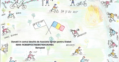 Gabriela face turul României pe bicicletă, pentru copiii  cu diabet - 2