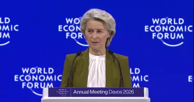 Stire din Actualitate : Ursula von der Leyen, la Davos: "Independența europeană, o necesitate"