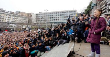 Stire din Actualitate : Greta Thunberg, vedetă la un protest ecologic din Elveția