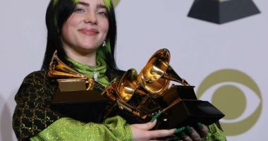 Stire din Cultură-Educație : Billie Eilish, de cinci ori câștigătoare la Premiile Grammy