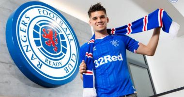 Stire din Sport : Ianis Hagi a debutat la Glasgow Rangers!
