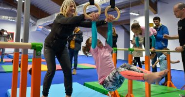 Stire din Sport : GymNadia, proiect pentru atragerea copiilor către sport