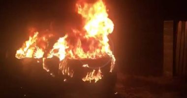 Stire din Eveniment : ACT PREMEDITAT? Mașina unui jurnalist, în flăcări