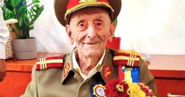 Stire din Actualitate : Veteranul de război Ion Vasile Banu a încetat din viață la 107 ani