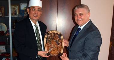 Delegație din China, în vizită la Primăria Medgidia - 2