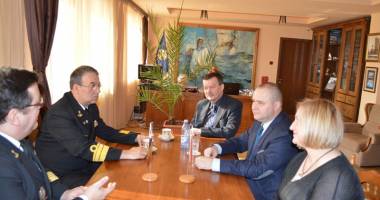 Stire din Eveniment : Delegație  din Polonia,  la Academia Navală  "Mircea cel Bătrân"