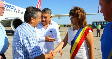 Delegație din Turcia, sosită pe Aeroportul Mihail Kogălniceanu - 2
