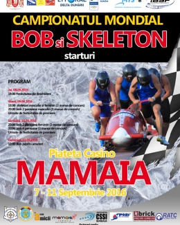 Demonstrații pentru public și antrenamente de bob și skeleton starturi, în Piața Ovidiu - 3