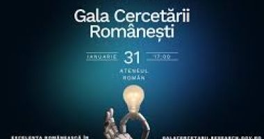 Stire din Actualitate : Prima ediție a Galei Cercetării Românești