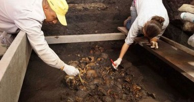 DESCOPERIRE ISTORICĂ. Sute de oase și cranii scoase la lumină de arheologi FOTO - 3