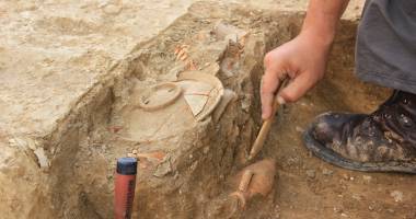 Descoperire senzațională. Morminte vechi de 2.200  de ani în mijlocul Constanței - 4