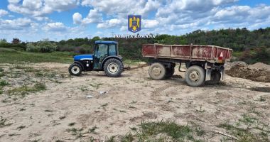 Angajat al unei firme, prins când abandona tone de deșeuri
