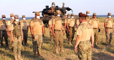 Detașamentul de militari care va pleca în misiune în Polonia, evaluat la Capu Midia - 2