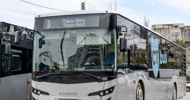 Deviere a traseului, pe linia 3
