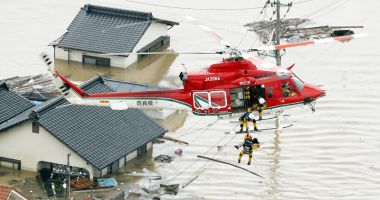 Stire din Actualitate : Dezastru în Japonia, din cauza inundațiilor  și alunecărilor de teren. Sunt 179 de morți