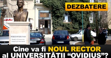 Stire din Cultură-Educație : Alegeri la Universitatea "OVIDIUS". Cine credeți că ar trebui să fie NOUL RECTOR?