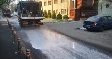 Pe ce străzi se realizează dezinfecția în această seară în Constanţa