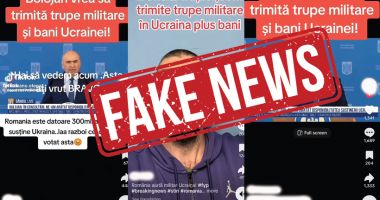 Stire din Eveniment : Dezinformare virală pe TikTok privind trimiterea de trupe românești în Ucraina, demontată de MApN