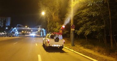 Stire din Social : Dezinsecție în parcuri și în tot municipiul Constanța