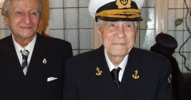 Veteran de război sărbătorit de camarazii marinari - 2