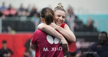 Stire din Sport : Adina Diaconu, medaliată cu bronz în proba de dublu la Singapore Smash