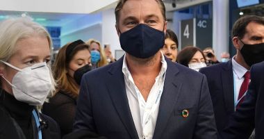 Leonardo DiCaprio, la Glasgow pentru summitul COP26