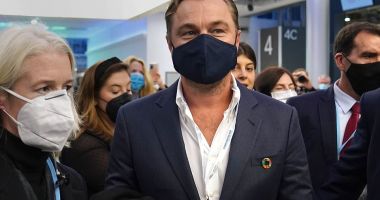 Stire din Actualitate : Leonardo DiCaprio, la Glasgow pentru summitul COP26