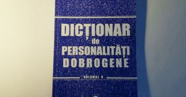Stire din Cultură-Educație : A apărut un nou număr al dicţionarului de personalităţi dobrogene
