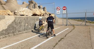Stire din Social : Digul de larg, redeschis pietonilor și bicicliștilor