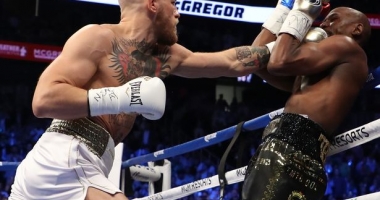 GALERIE FOTO. Mayweather vs. McGregor / Victorie pentru Mayweather, prin KO Tehnic, în Runda 10 - 2