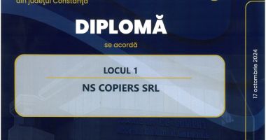 NS Copiers, de cinci ori, în TOP-ul firmelor din Constanța - 3