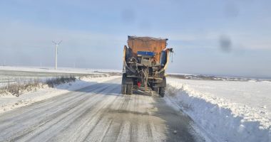 Stire din Social : Toate drumurile din județul Constanța sunt deschise traficului rutier