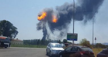 GALERIE FOTO-VIDEO / Explozii violente în lanț lângă aeroportul dn Bologna - 3