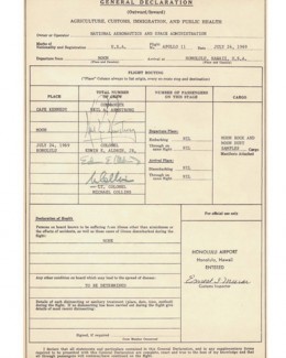 Document vamal la întoarcerea de pe Lună - 1