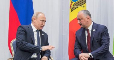 Stire din Actualitate : Dodon l-a informat pe Putin despre rezultatele recentei vizite la Bruxelles