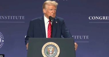 Donald Trump se adresează marţi Congresului, prima dată în actualul mandat