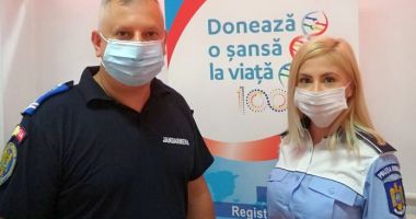 Stire din Eveniment : Polițiștii și jandarmii din Constanța, donatori de sânge