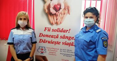 Polițiștii și jandarmii din Constanța, donatori de sânge - 2
