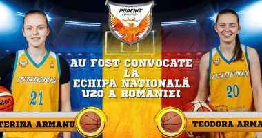 Stire din Sport : Două baschetbaliste de la CS Phoenix, în lotul României U20