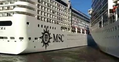 Două nave de croazieră MSC s-au ciocnit