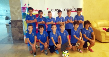 Două trofee pentru Academia Hagi, la E-on Kinder 2016