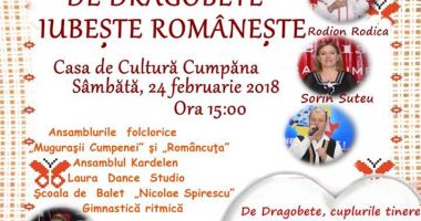 Stire din Social : De Dragobete, iubește românește  la Cumpăna