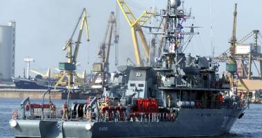 Dragor maritim românesc, alături de Forțele NATO