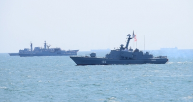 Stire din Eveniment : Dragorul maritim "Lupu Dinescu"  și-a încheiat misiunea