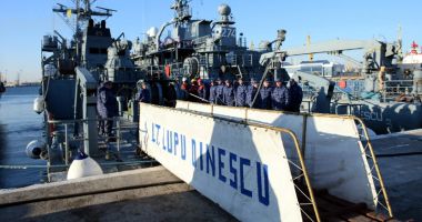 Dragorul Maritim "Lt. Lupu Dinescu", misiune în Gruparea Navală NATO - 2