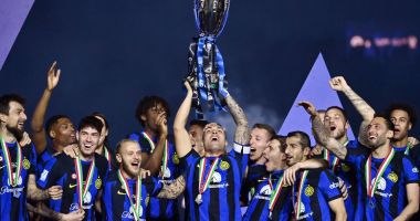 Inter Milano a cucerit Supercupa Italiei pentru al treilea an consecutiv