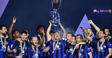 Stire din Sport : Inter Milano a cucerit Supercupa Italiei pentru al treilea an consecutiv