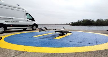 Două drone de tip avion, cu decolare verticală au intrat în dotarea Poliției de Frontieră Române - 2