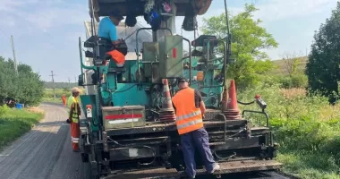 Consiliul Județean Constanța continuă lucrările pe DJ 391, între Cerchezu și Viroaga